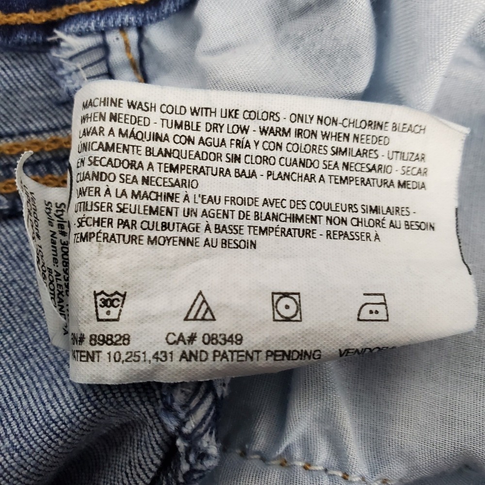 Gloria Vanderbilt Amanda Bootcut Jeans Womens 12 Medium Wash Blue Stretch Denim - Picture 11 of 14